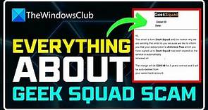 What is the GEEK SQUAD EMAIL SCAM? How to How to PROTECT Yourself? [FULL GUIDE 2023]