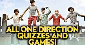 All One Direction Trivia Quizzes and Games!