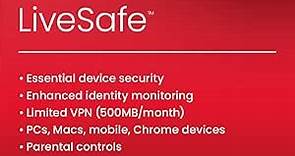 McAfee Live Safe | Unlimited Devices | Antivirus Internet and Identity Security Software | 1 Year Subscription | Download Code