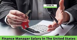 What does a Finance Manager do? What is the average pay for a Finance Manager in the United States