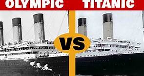 RMS Olympic v RMS Titanic - Ship Comparison 😃
