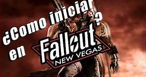 ¿Cómo iniciar tu partida en Fallout New Vegas?