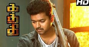 Kathi - Kaththi Movie scenes | Kaththi Coin fight Scene | Vijay best Mass Scene | Vijay Mass scene