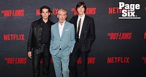 Pierce Brosnan poses with rarely seen look-alike sons at ‘The Out-Laws’ premiere