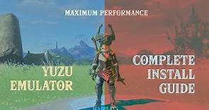 The Complete Yuzu Zelda Tears of the Kingdom Max Optimization Emulator Guide Unlock FPS 8k Graphics