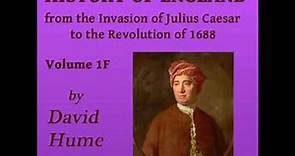 History of England from the Invasion of Julius Caesar to the Revolution of 1688, Volume 1F Part 1/3