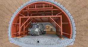 大沙湾隧道施工方案三维动画全过程演示，这模拟效果太赞啦！