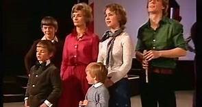 Ursula von der Leyen früher: Familie von Ernst Albrecht singt...