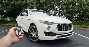 2019 Maserati Levante S GranLusso: Start Up, Test Drive, Walkaround and Review