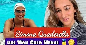 Simona Quaderella has won Gold Medal in the 800 freestyle at European Swimming Championships 2022