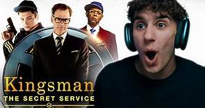 *KINGSMAN: THE SECRET SERVICE* REACTION (First Time Watching)