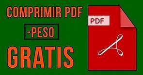 COMPRIMIR PDF al MÁXIMO SIN perder calidad SIN programas ✅ Reducir Tamaño Archivo PDF 💥 2024