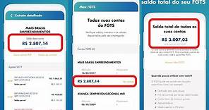 Como acessar o aplicativo FGTS no celular para receber o FGTS emergencial.