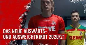Das neue FC-Auswärtstrikot und das neue FC-Ausweichtrikot | 2020/21 | 1. FC Köln 🔴🟡🟢