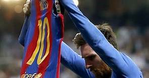 Lionel Messi acaba con el Madrid en el último minuto y muestra la camiseta Recontragolazo FULL HD