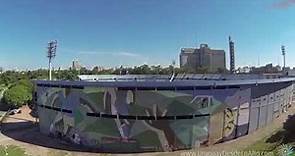 Video aéreo del Estadio Centenario, Montevideo,, Uruguay Desde Lo Alto