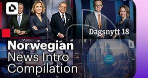 Norwegian TV News Intros / Openings Compilation (June 2023)
