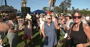 Final concert in the park in Santa Barbara