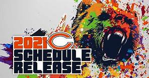 2021 Chicago Bears Schedule Release