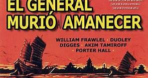 El general murió al amanecer (1936)