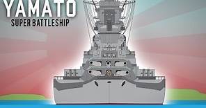 The Yamato - Largest battleship in History (Behemoth)