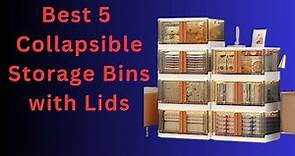 Best Storage Bins with Lids 2023? Top 5 Best Storage Bins with Lids review. [Buying Guide]