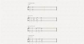 Nadia Boulanger - Basic Harmonic Progressions