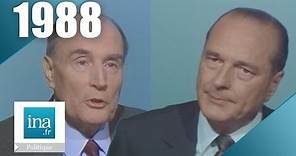 1988: débat présidentiel François Mitterrand / Jacques Chirac | Archive INA
