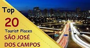 "SÃO JOSÉ DOS CAMPOS" Top 20 Tourist Places | São José dos Campos Tourism | BRAZIL