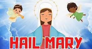 Aprende a rezar el ave Maria en inglés y español | Hail Mary in english and spanish| Let's pray!