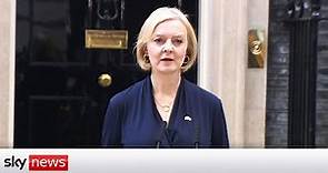Liz Truss resigns as Prime Minister - full statement