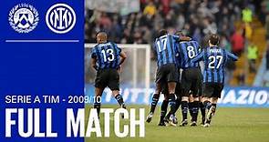 FULL MATCH | UDINESE vs INTER | 2009/10 SERIE A TIM - MATCHDAY 26 ⚫🔵🇮🇹