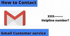 How to Contact Gmail customer care | How to recover Gmail account