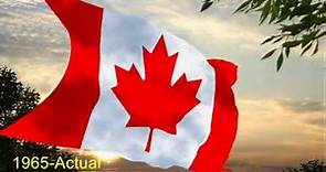 Banderas históricas de Canadá