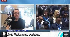 ASUNCIÓN PRESIDENCIAL DE JAVIER MILEI EN ARGENTINA | RADIO LA RED EN VIVO