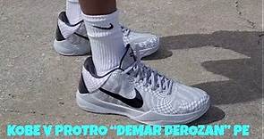 Kobe 5 Protro Zebra / Demar Derozan PE Review & On Foot