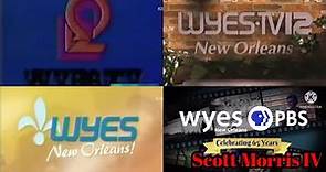 WYES-TV12 AKA WYES PBS New Orleans Station Identifications Compilation UPDATED (1977-present)