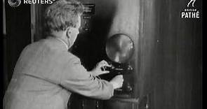 TECHNOLOGY: Television: John Logie Baird demonstrates Television (1928)