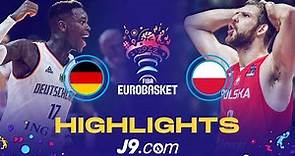 Germany 🇩🇪 - Poland 🇵🇱 | 3rd Place Game | Game Highlights - FIBA #EuroBasket 2022