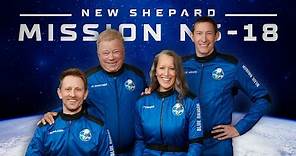 Watch William Shatner fly to space (Blue Origin New Shepard-18 supercut)