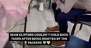 Sean Clifford couldn't hold back tears 💚💛
