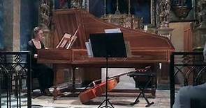 Charlotte Marck plays Louis Couperin - Suite in F , live on the harpsichord