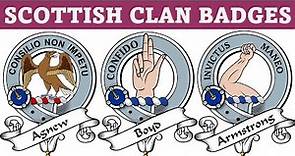 Scottish Clan Badges