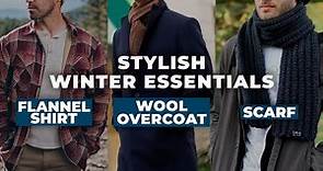10 Winter Essentials EVERY GUY NEEDS | Men's Fashion