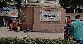 la Estatua de Francisco Morazán Tegucigalpa