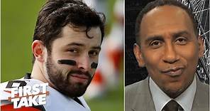 Stephen A. responds to Baker Mayfield's wife: 'Hell no' I'm not ...