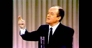 Hubert Humphrey addressed delegates at the 1968 DNC