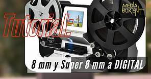 Tutorial: 8 mm y Super 8 mm Film carretes a Digital MovieMaker