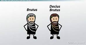 Decius Brutus in Julius Caesar | Overview & Analysis