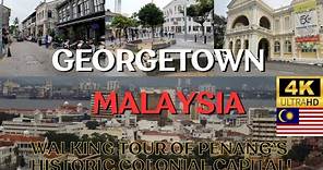George Town, Malaysia Walking Tour | Exploring Penang's Vibrant and Historical Capital! [4K]